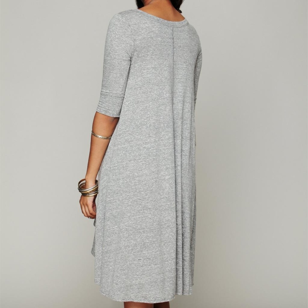 Gorgeous Hi-Lo Tunic Shirt Dress - Picture 2 of 5